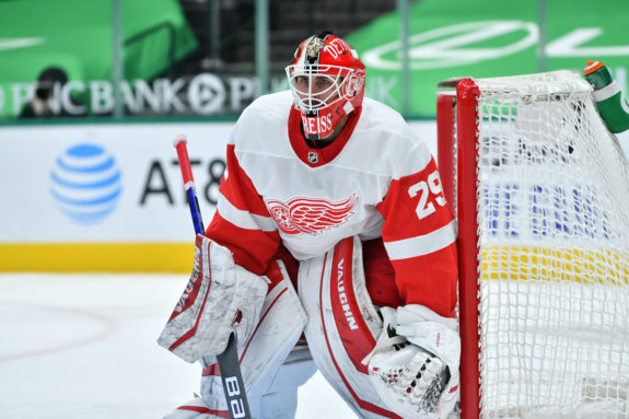 Red Wings’ Greiss Quickly Becoming Top Option in Net