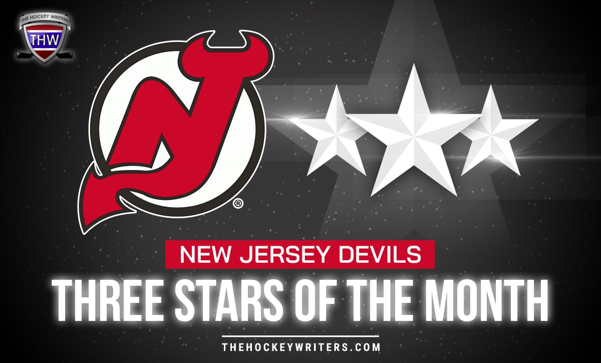 Three Stars of the Month New Jersey Devils