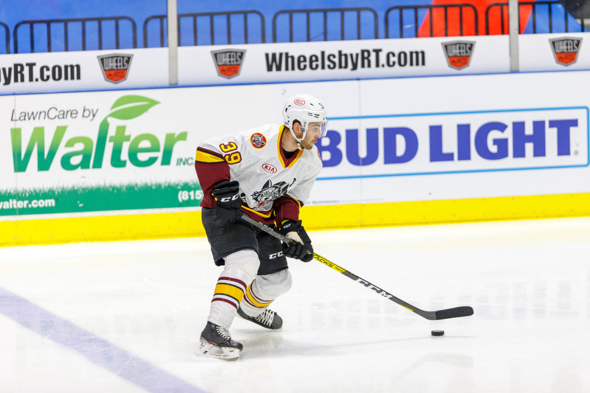 Jeremy Davies Chicago Wolves
