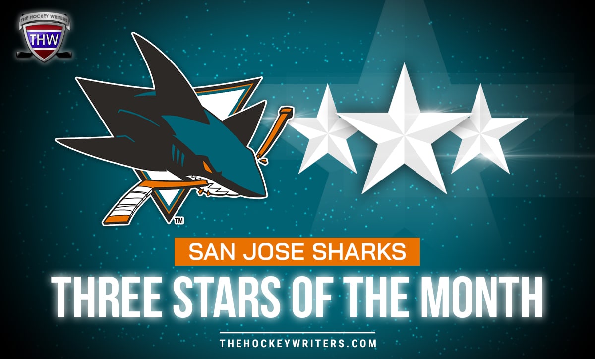 Three Stars of the Month San Jose Sharks