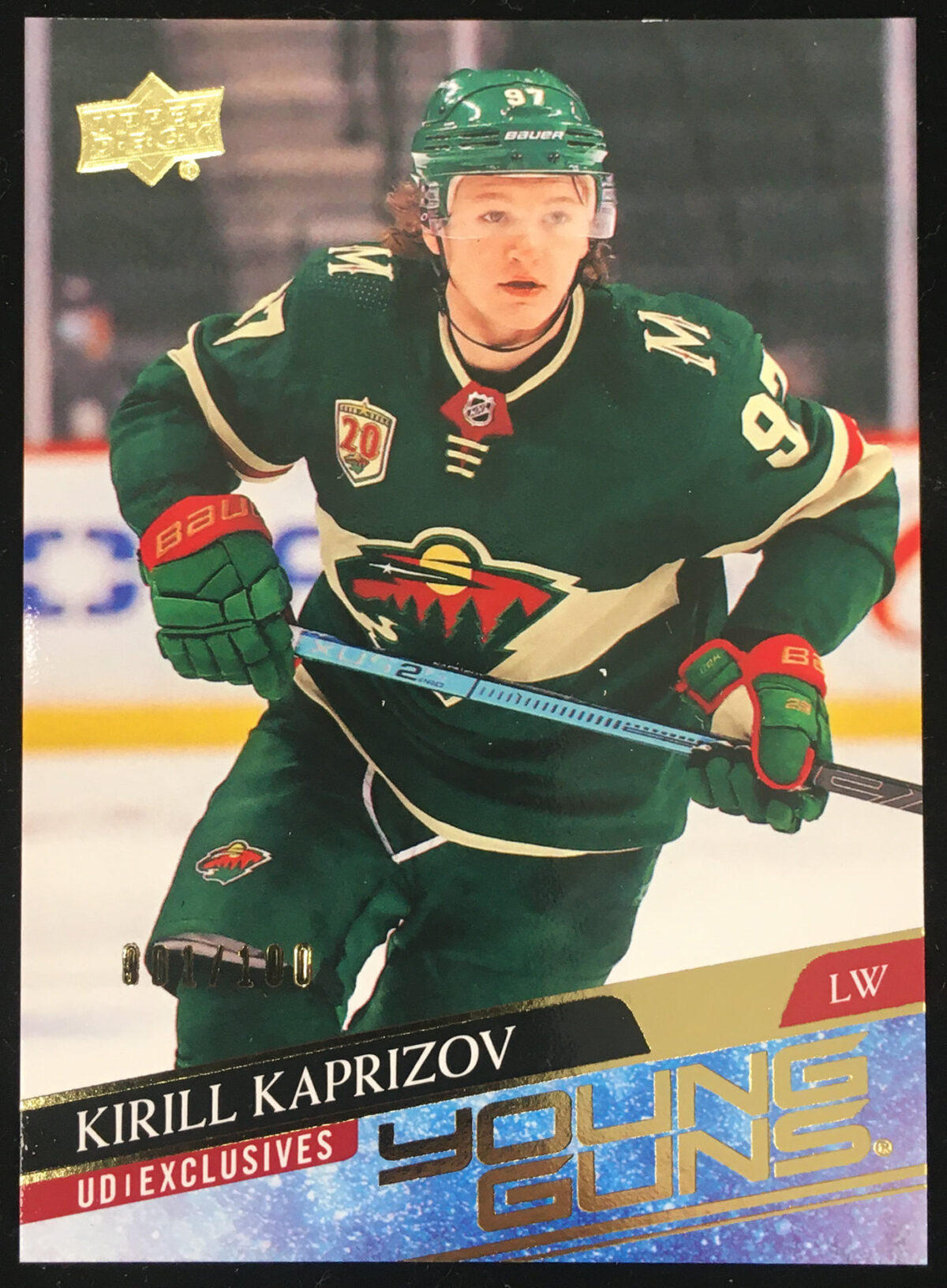 Kirill Kaprizov 2020-21 Upper Deck 2 Young Guns