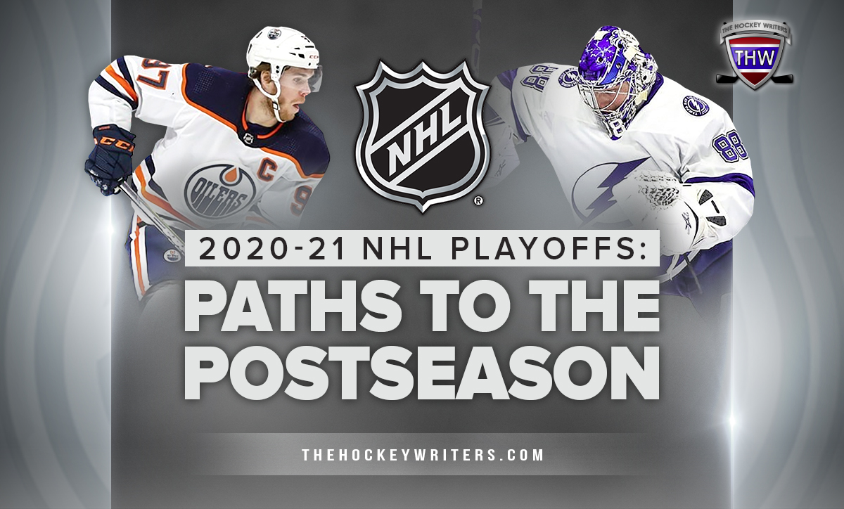 2020-21 NHL Playoffs: Divisional battles for 1st and 4th playoff spots.