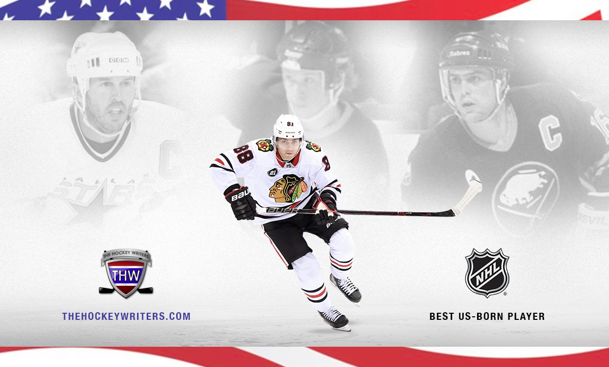 Best US-Born Player Mike Modano, Patrick Kane, Phil Housley Pat LaFontaine