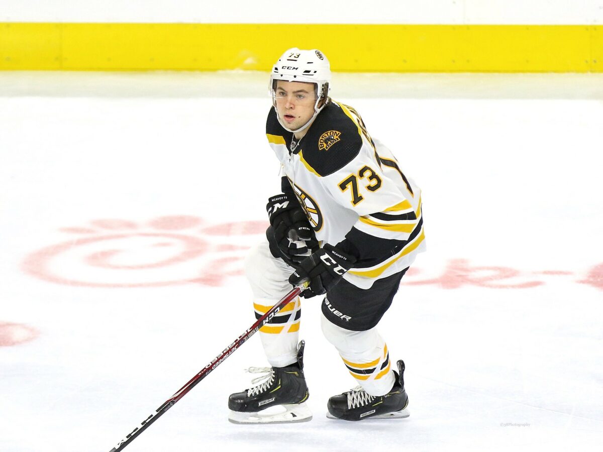 Charlie McAvoy Boston Bruins