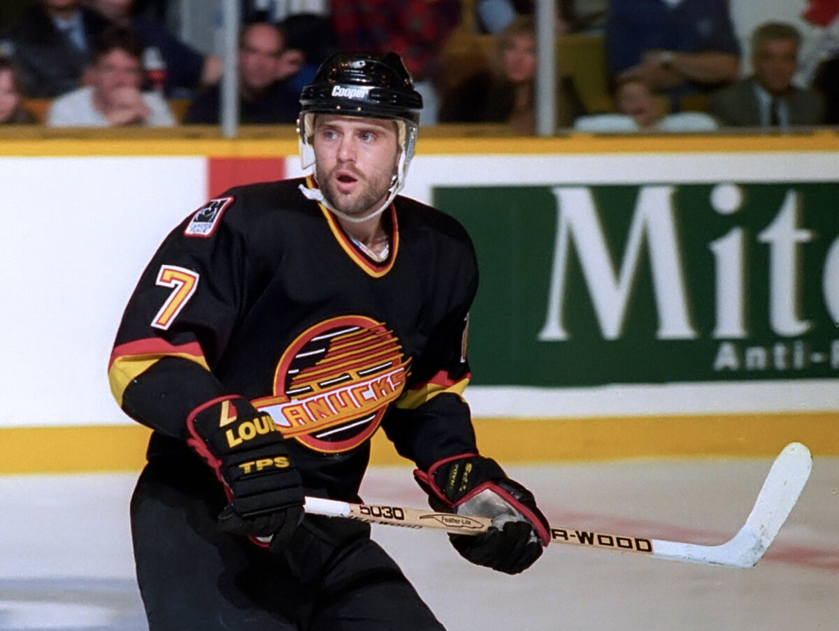 Cliff Ronning Vancouver Canucks