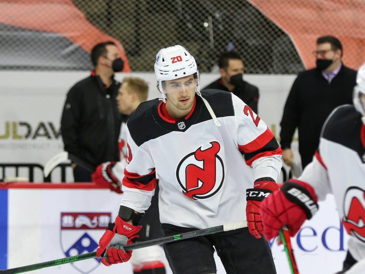 Michael McLeod New Jersey Devils