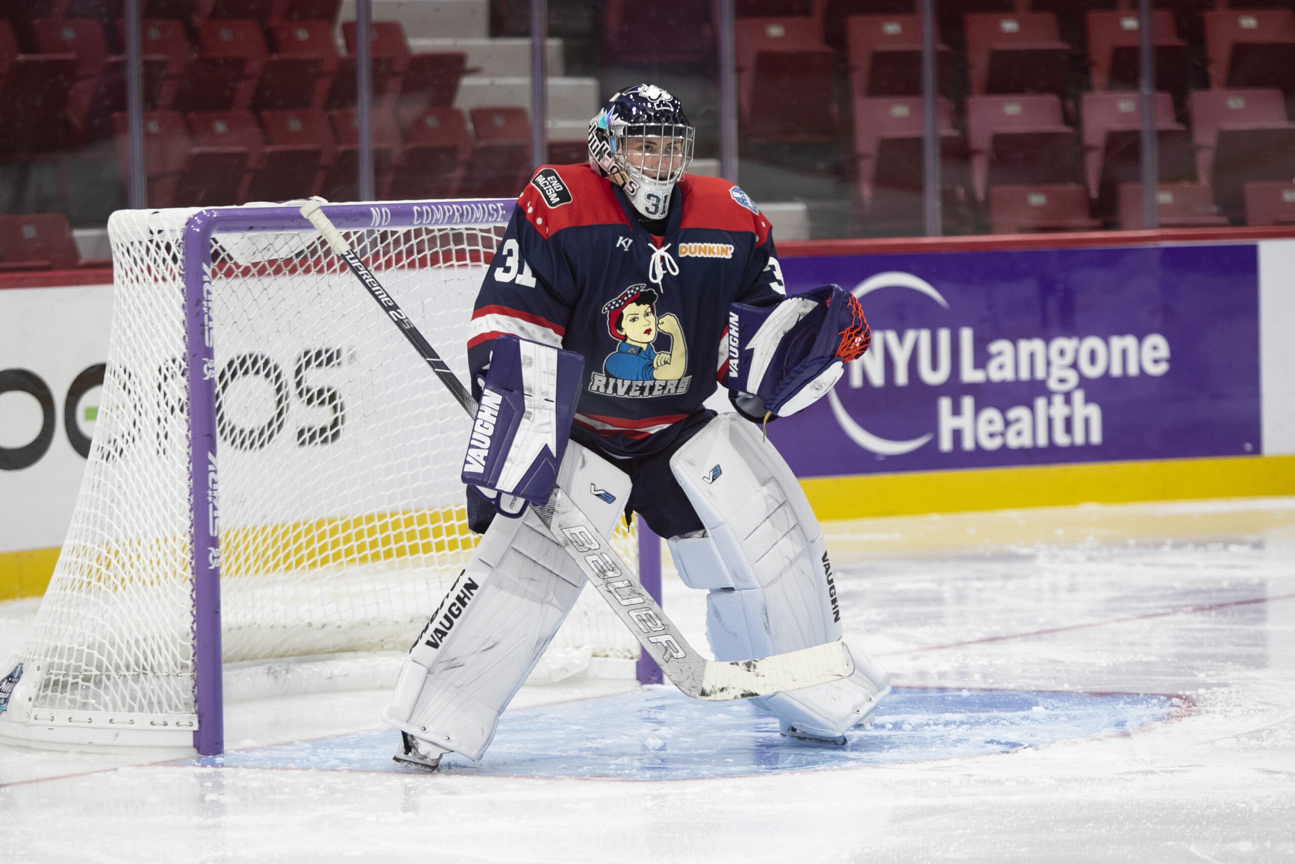 Behind the Mask with Riveters Goalie Tera Hofmann