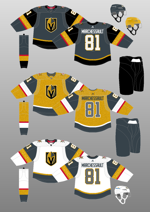Vegas Golden Knights sweaters 2021