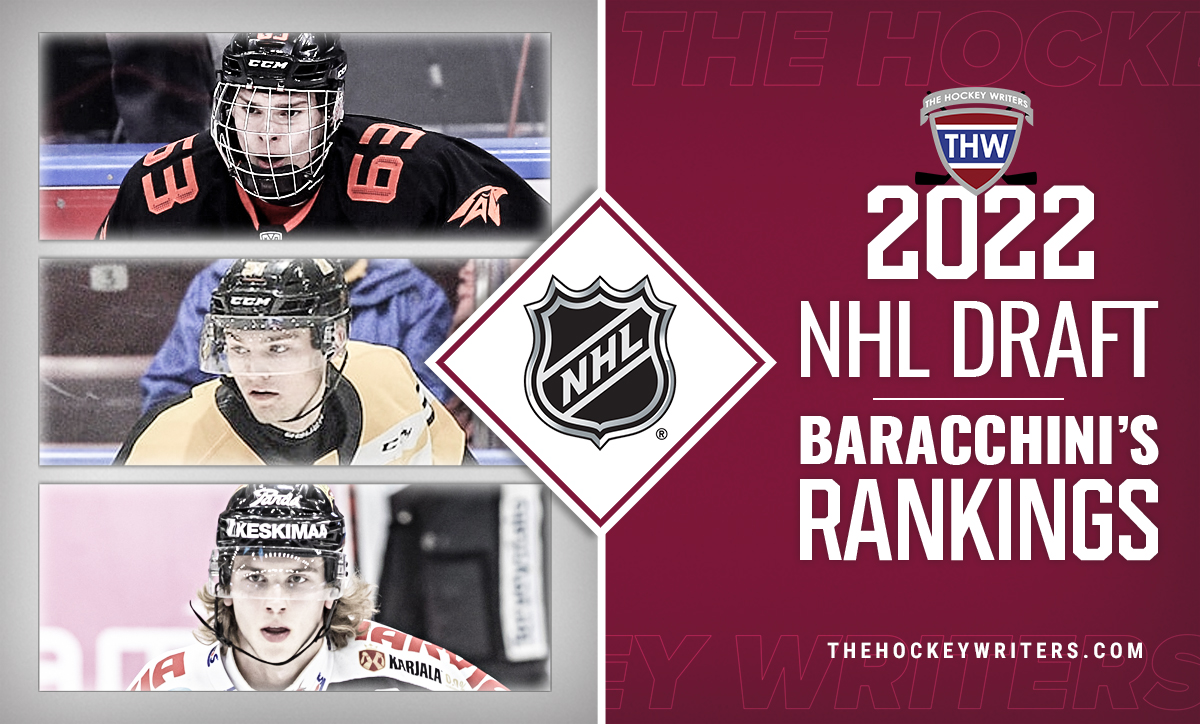 22 Nhl Draft Rankings Baracchini S Top 128 May Rankings