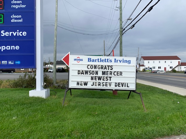 Dawson Mercer New Jersey Devils