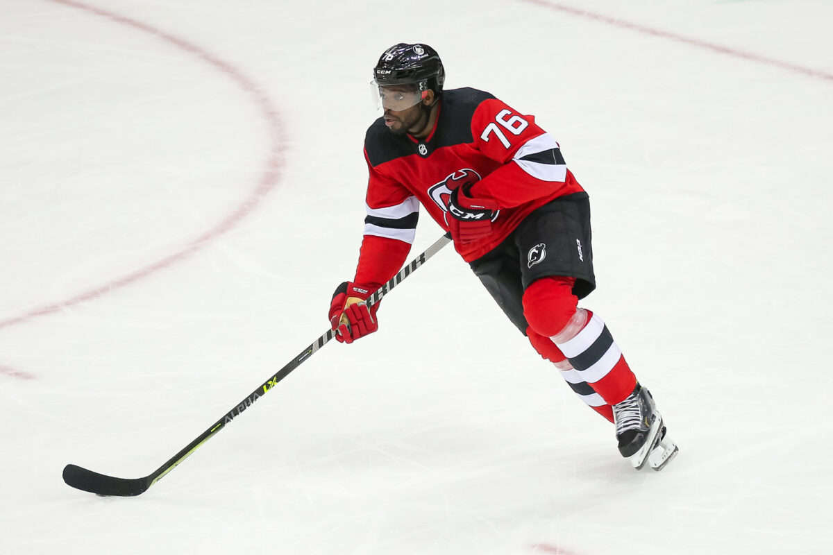 P.K. Subban, New Jersey Devils