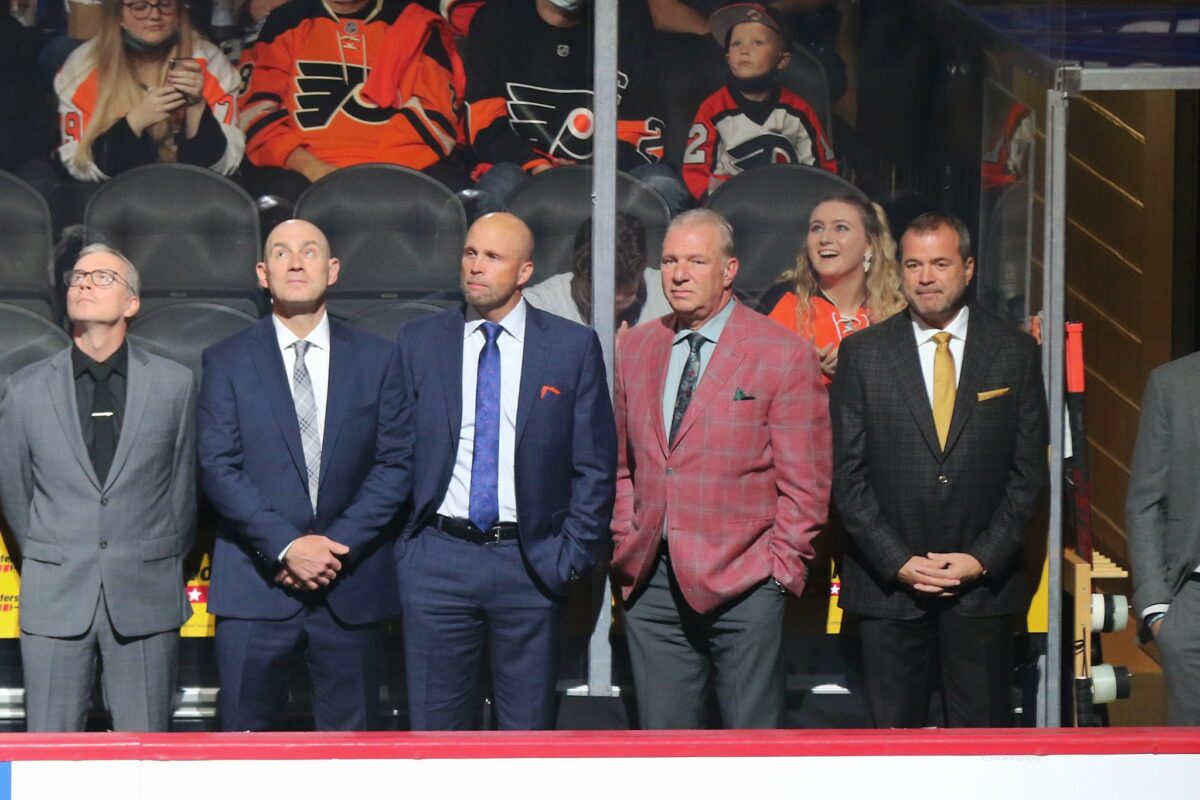 Williams Yeo Therrien Vigneault Philadelphia Flyers