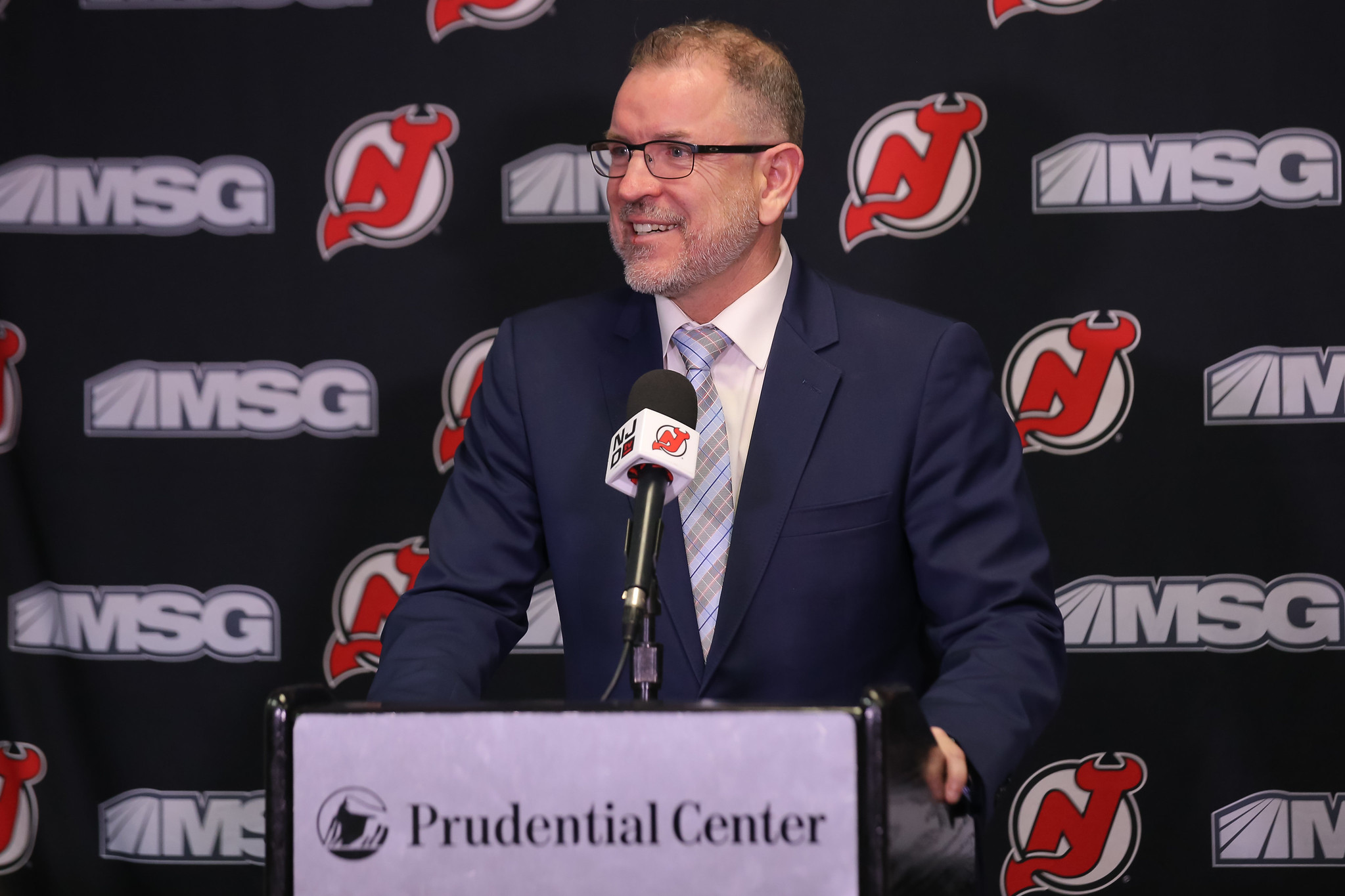 Tom Fitzgerald, general manager of the New Jersey Devils
