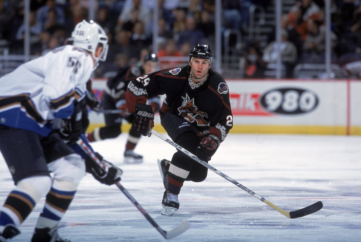 Louie DeBrusk Phoenix Coyotes