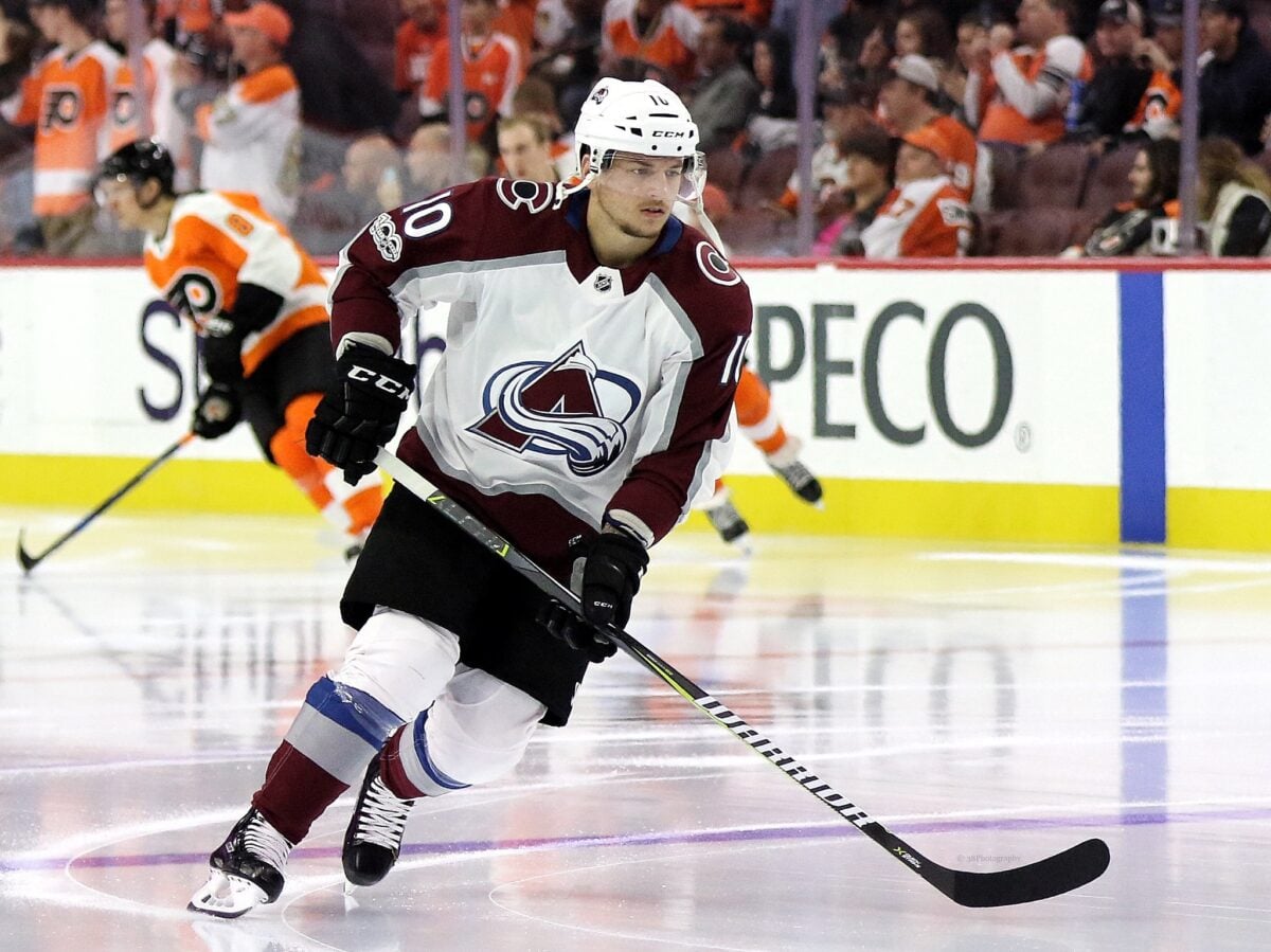Sven Andrighetto Colorado Avalanche