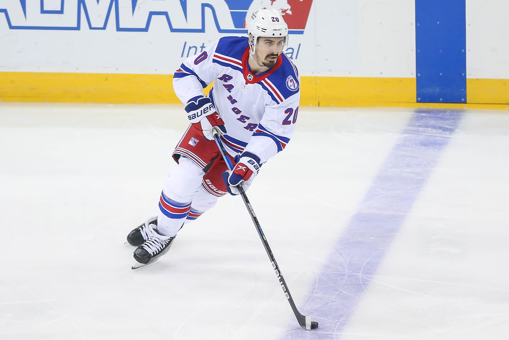 Rangers' Kreider Heading Towards The Rafters