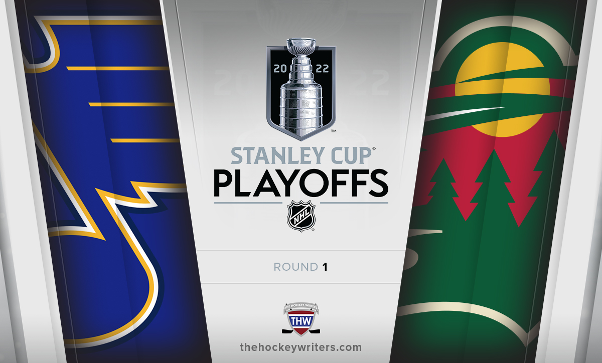 2022 NHL Stanley Cup Playoffs Minnesota Wild St. Louis Blues