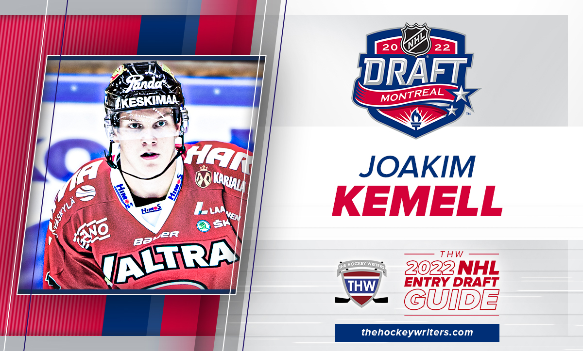 THW 2022 NHL Entry Draft Guide Joakim Kemell