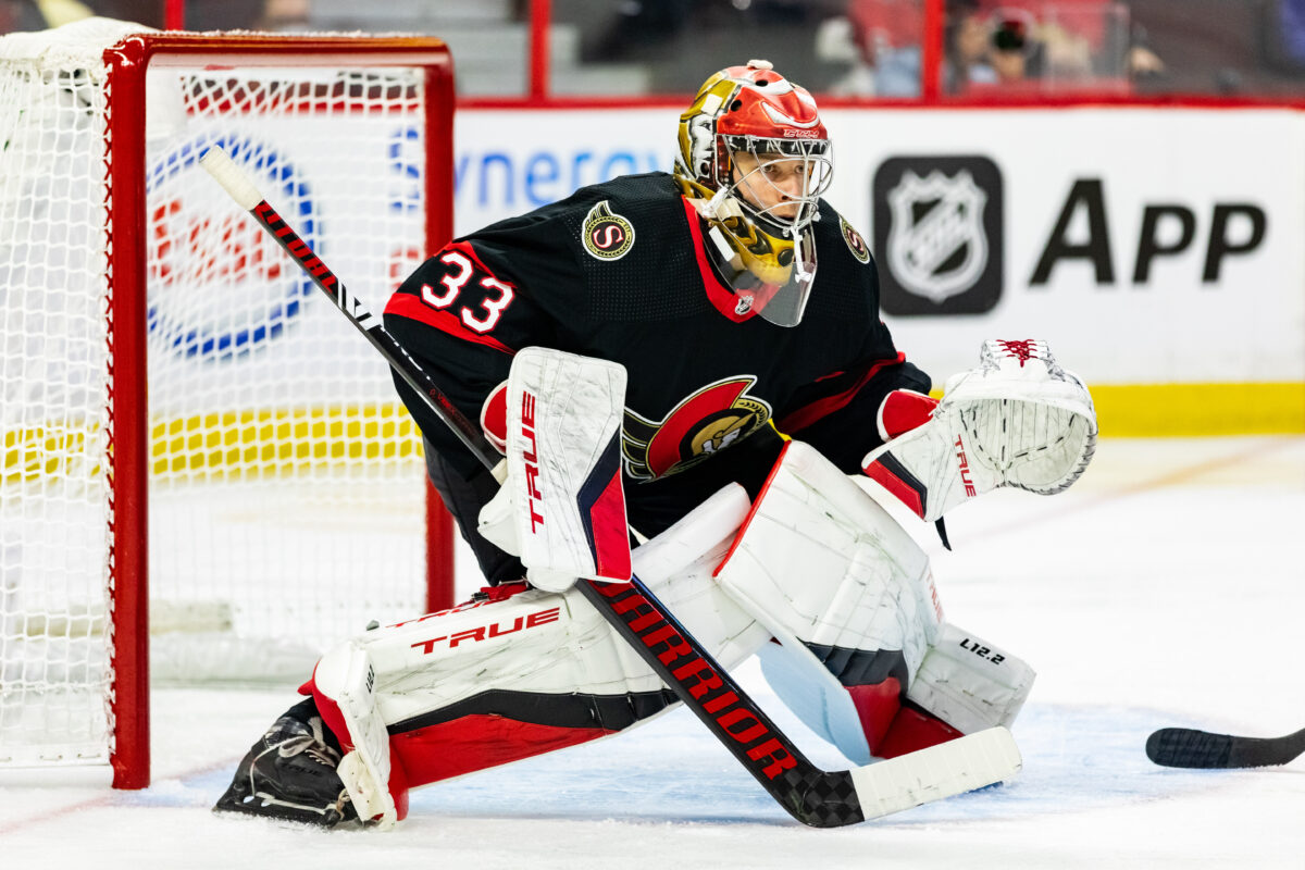 Søgaard so Good Senators' Goalie Shines in Win Over Red Wings