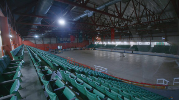 Inside of Canada Games Complex in Sydney Nova Scotia