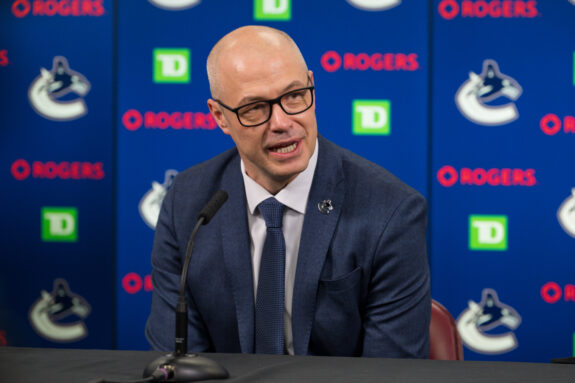 Canucks Fire General Manager Patrik Allvin