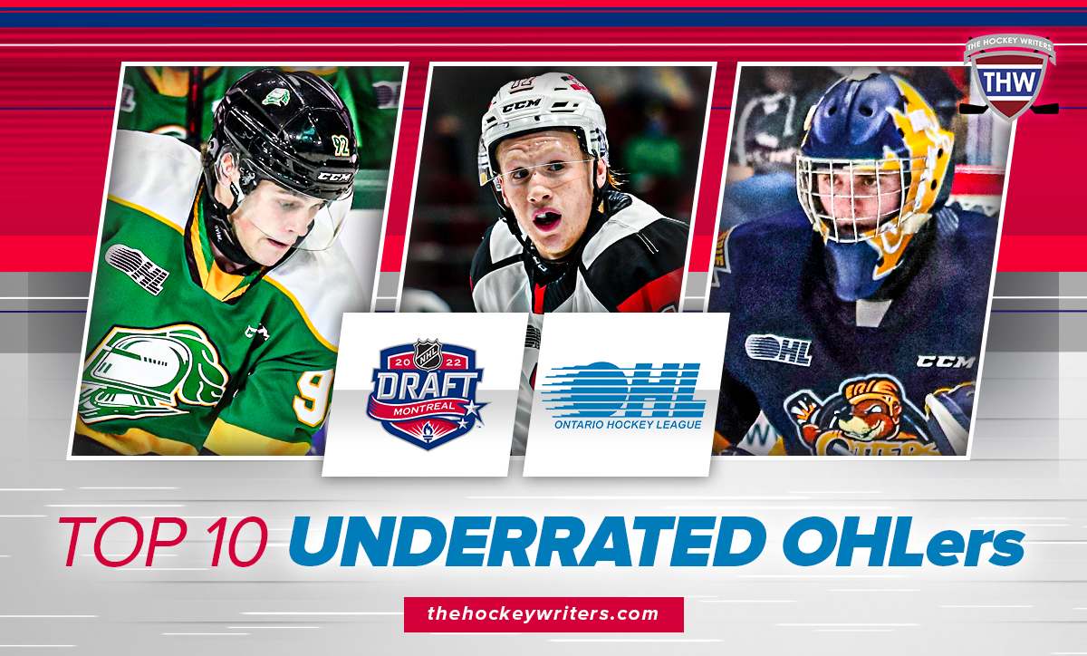2022 NHL Draft Top 10 Underrated OHLers Nolan Lalonde, Jackson Edward and Brady Stonehouse