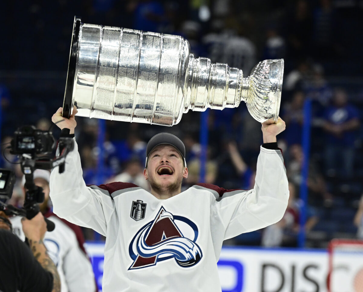 Cale Makar Colorado Avalanche 2022 Stanley Cup