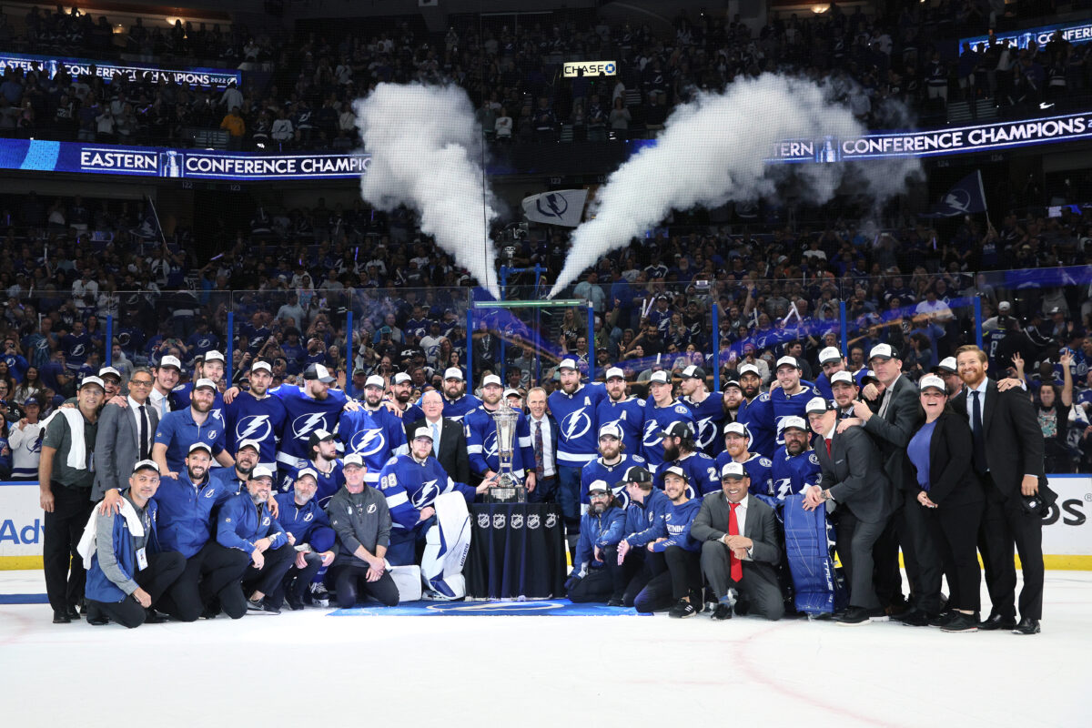 Tampa Bay Lightning Prince of Wales Trophy 2022