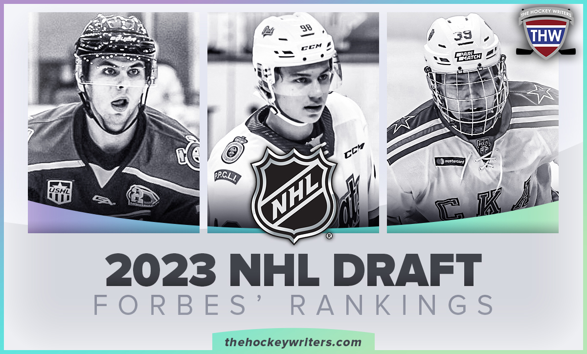 2023 NHL Draft Forbes' Rankings Connor Bedard Adam Fantilli Matvei Michkov