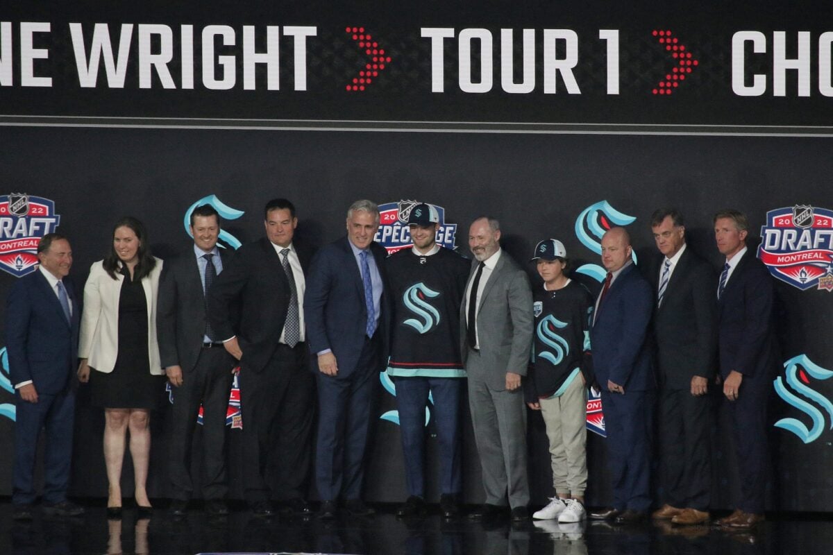 Shane Wright Seattle Kraken 2022 Draft