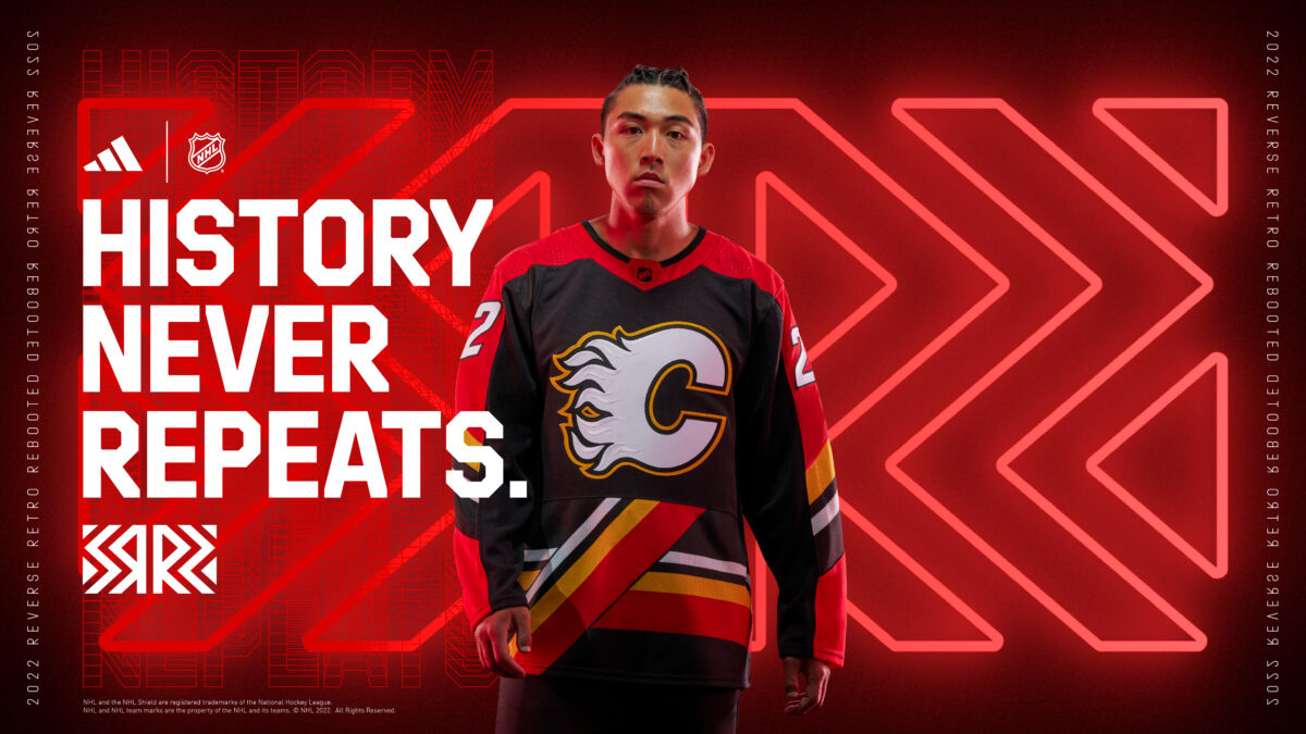 Calgary Flames 2022-23 Reverse Retro