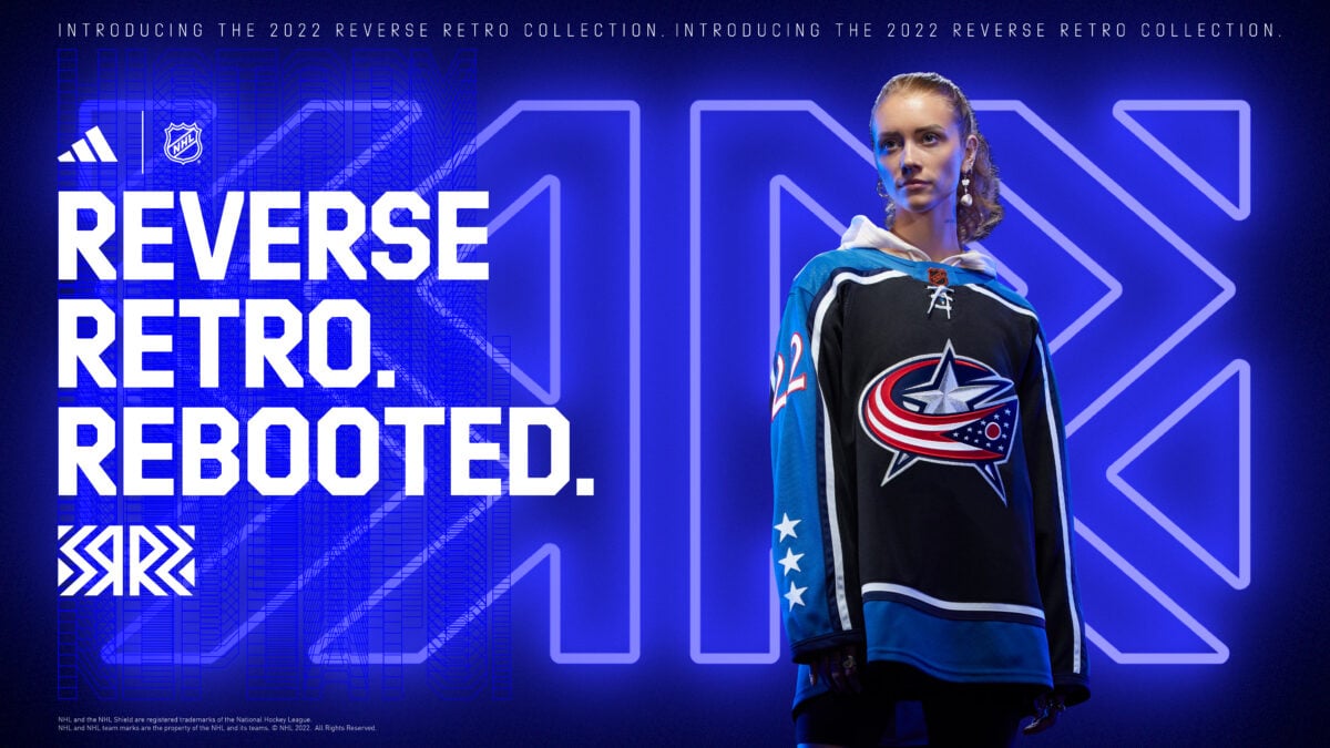 Columbus Blue Jackets 2022-23 Reverse Retro