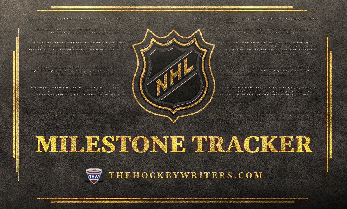 NHL Milestone Tracker