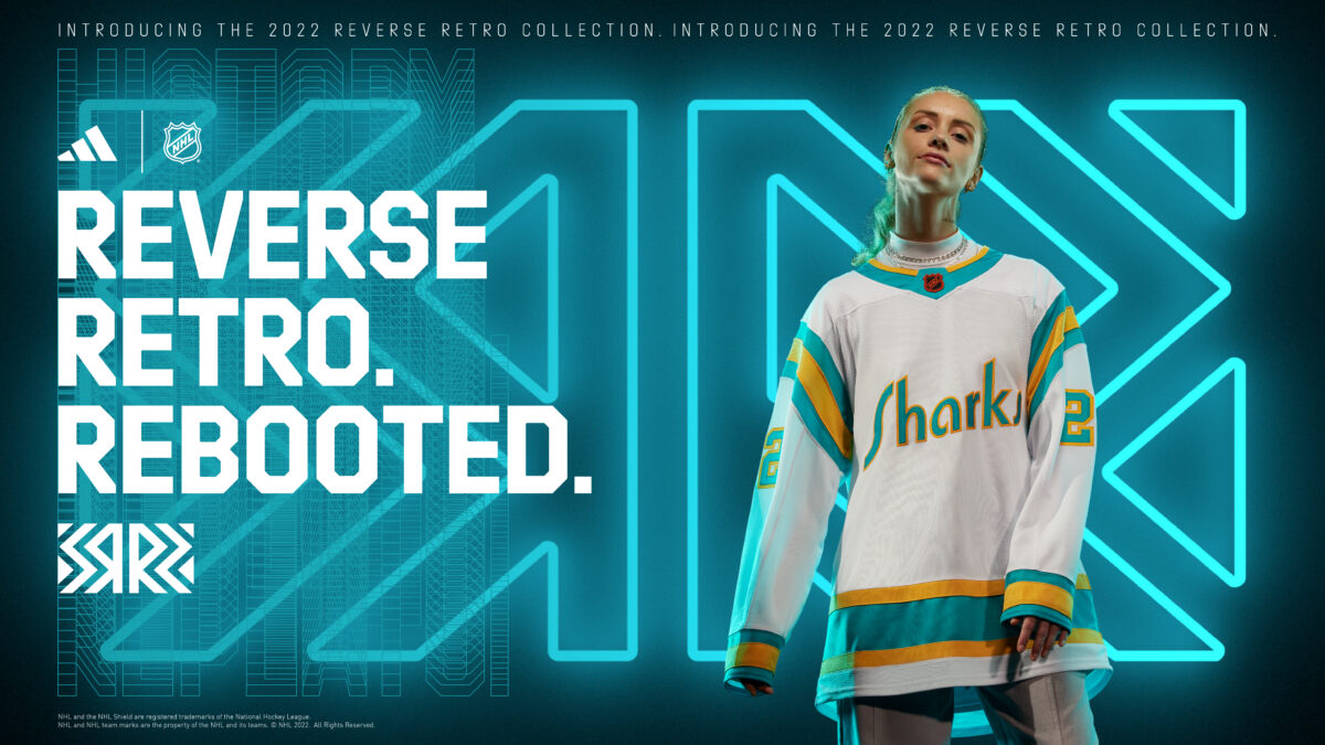 San Jose Sharks 2022-23 Reverse Retro