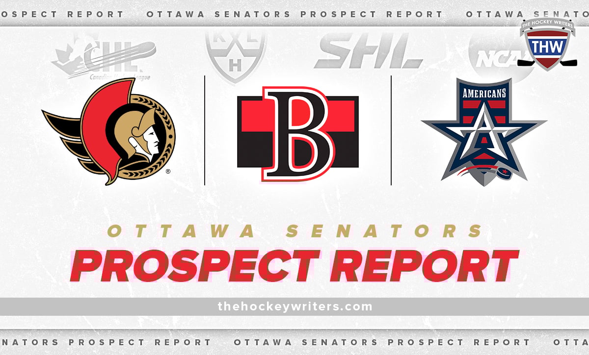 Ottawa Senators, Belleville Senators and Allen Americans Prospect Report