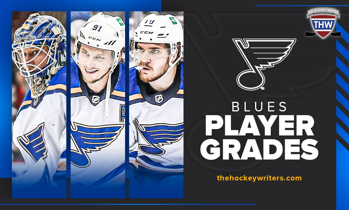St. Louis Blues Player Grades Jordan Binnington, Robert Thomas, and Vladimir Tarasenko