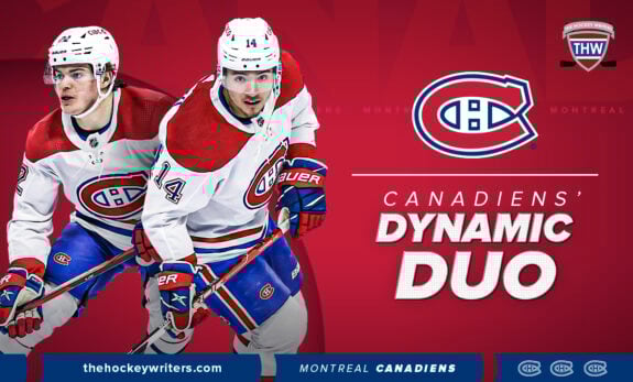Montreal Canadiens Dynamic Duo Cole Caufield Nick Suzuki