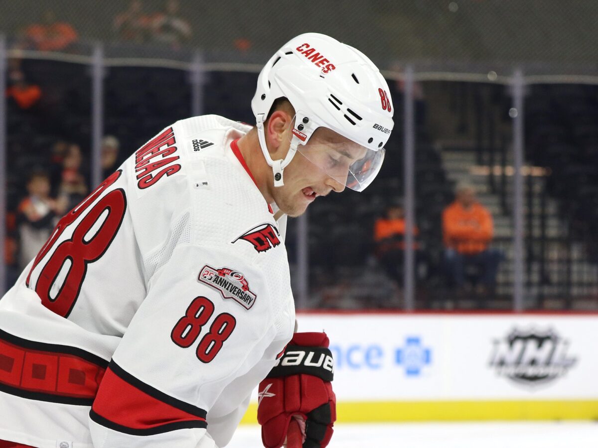 Martin Necas Carolina Hurricanes