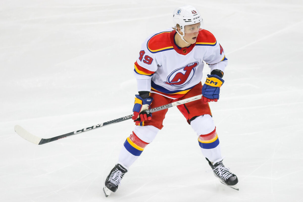 Fabian Zetterlund New Jersey Devils