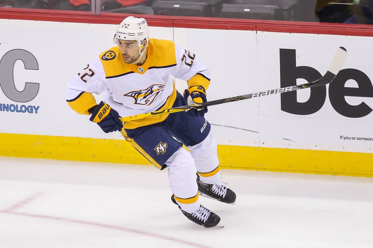 Nino Niederreiter Nashville Predators