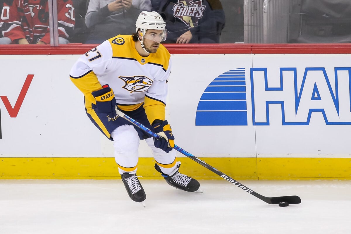 Ryan McDonagh Nashville Predators