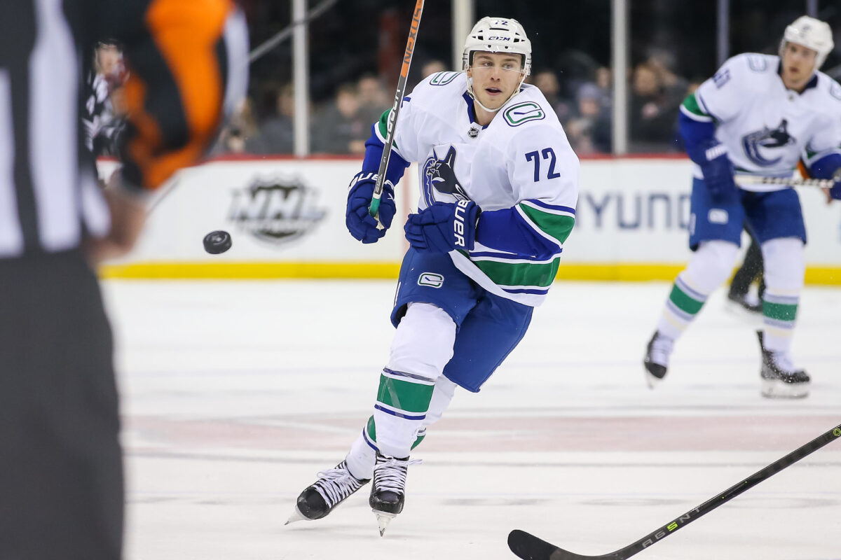 Anthony Beauvillier Vancouver Canucks