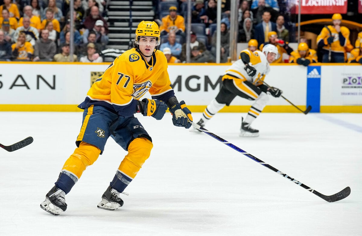 Luke Evangelista Nashville Predators