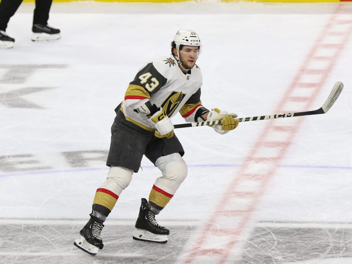 Paul Cotter Vegas Golden Knights