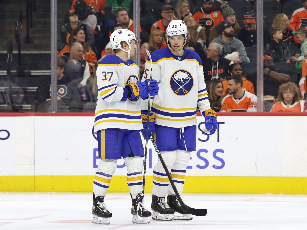 Casey Mittelstadt Owen Power Buffalo Sabres