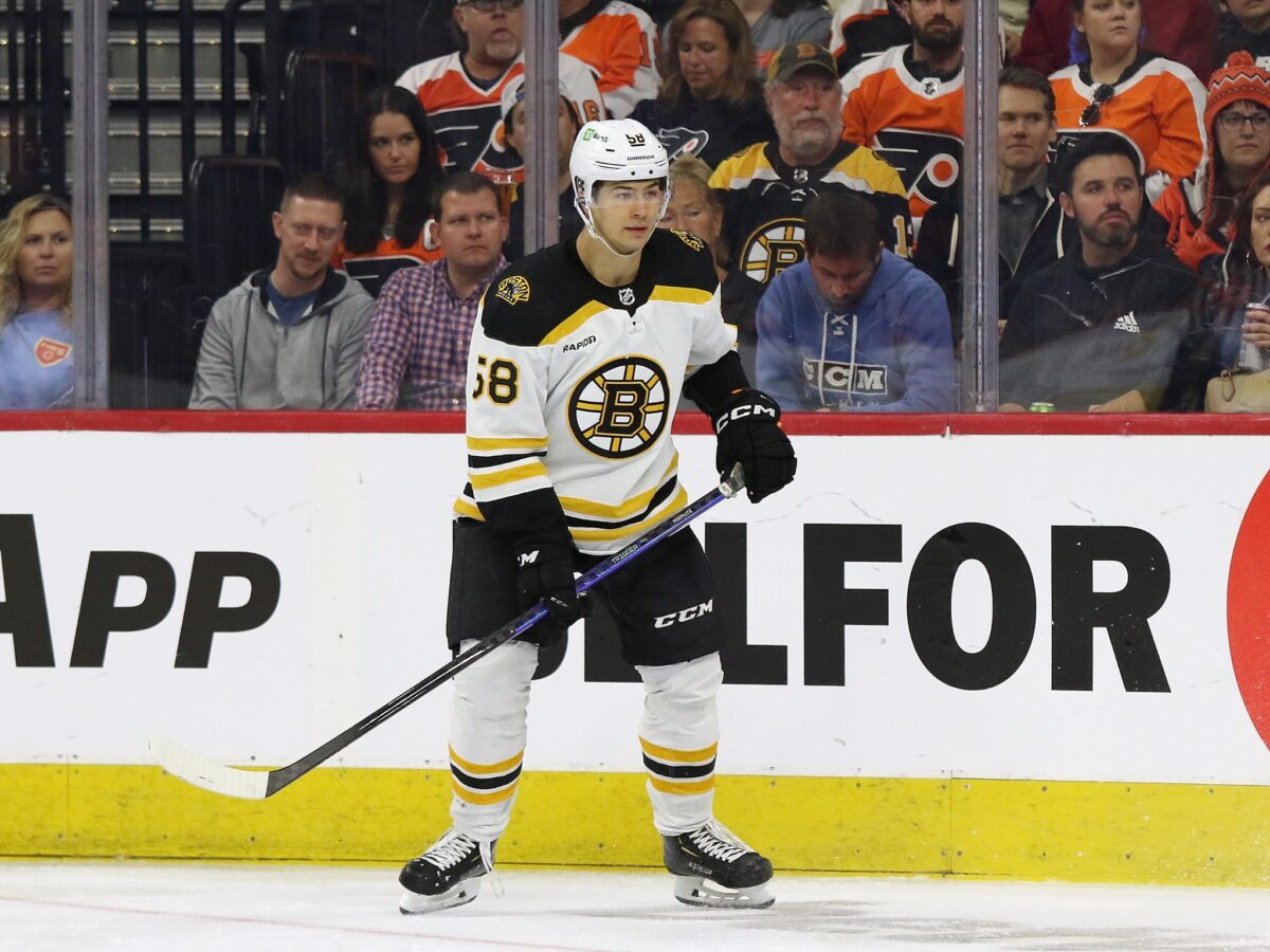 Connor Carrick Boston Bruins