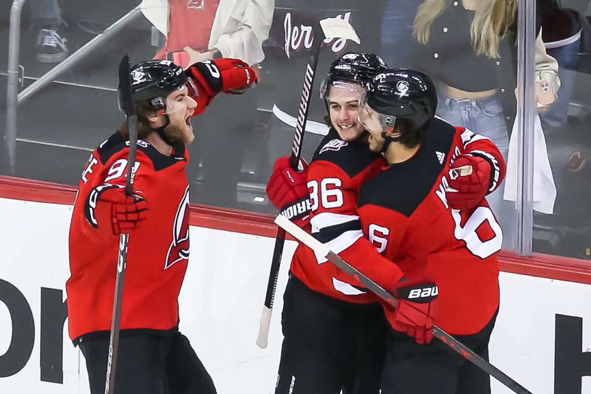 New Jersey Devils Celebrate