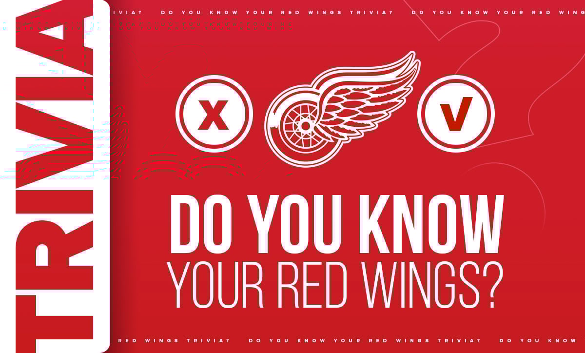 Do You Know Your Detroit Red Wings Trivia?