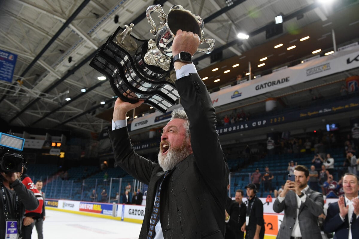 Patrick Roy 2023 Memorial Cup Quebec Remparts