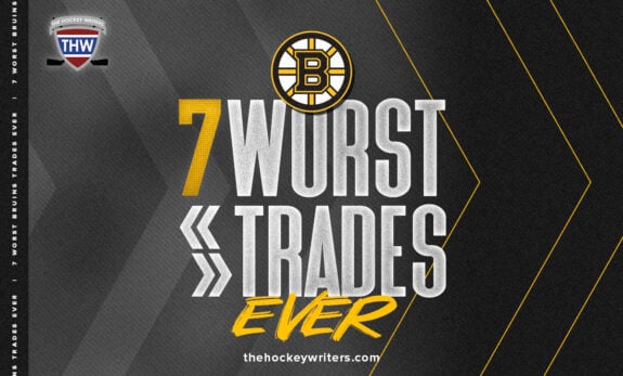 7 Worst Trades in Boston Bruins History